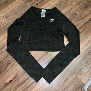 Gymshark long sleeve crop